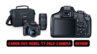 Canon eos rebel t7 dslr camera review [upl. by Walton467]