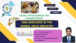 DNA barcodes in herbal drug industry [upl. by Nitnelav]