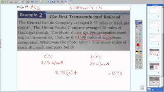 Algebra 2 Chapter 1 Word Problems Part 2 [upl. by Lleroj]