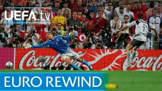 EURO 2004 highlights Portugal edge England in penalty drama [upl. by Ikilisav]