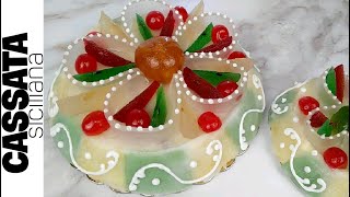 Cassata Siciliana fatta in casa Ricetta Originale Dolce ideale per Pasqua [upl. by Gautea210]