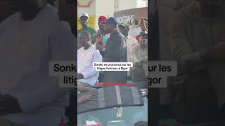 Sonko se prononce sur le litige foncier a Yoff [upl. by Ventura940]