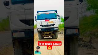 TATA truck power 💪💪💪 tatatipper tipper tata automobile jcb tatasigna shorts [upl. by Hanaj]