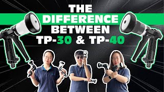 The differences between our multifunctional spray gun TP30 and TP40 [upl. by Celisse]