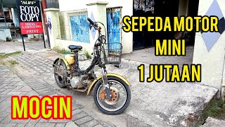 MOCIN SEPEDA MOTOR MINI MINAT MONGGO mocin jualbelimotor jualbelimotorbekas jualbelimotorblora [upl. by Naleek]