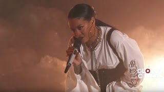 Rihanna FourFiveSeconds  Live at Global Citizen Festival 2016 [upl. by Fem387]