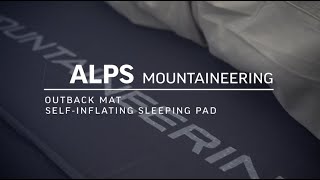 ALPS Mountaineering Outback Mat SelfInflating Sleeping Pad Review [upl. by Demodena]