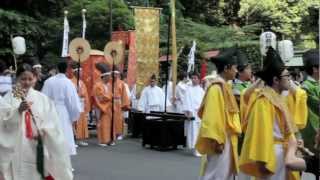 Shinkosai procession of the 2012 Sanno Matsuri [upl. by Gussman]