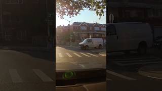 Tesla amp Work Van Blow Through Stop Sign Without Any Regard For Others dashcam baddrivers tesla [upl. by Cherise]