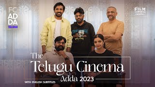 The Telugu Cinema Adda Roundtable 2023  Naga Vamsi Shobu Y Swathi Priyadarshi Karthik [upl. by Lavicrep]