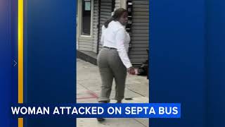 Suspect wanted for alleged assault on SEPTA bus along Germantown Avenue [upl. by Eicak]