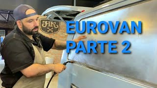 EuroVan Volkswagen  Transformando em Furgão Pt2  Bill Metal Work [upl. by Suzzy537]