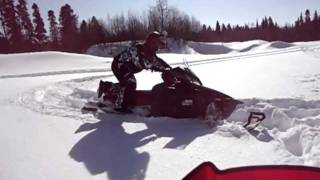 Yamaha Apex xtx in the powder [upl. by Aerahs]