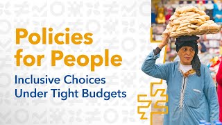 IMF Seminar Policies for People Inclusive Choices Under Tight Budgets [upl. by Odyssey]