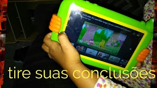 tablet infantil sabichões DLunboxingJKM TECH [upl. by Teri679]