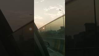 Airport Flyover Chattogram bangladesh shortsviral beautiful shortvideos highlights sunrise [upl. by Knutson]