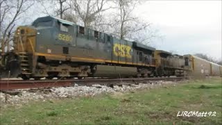 CSX M204  Seymour Indiana 03052024 [upl. by Anilet670]