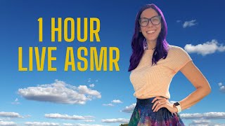 Live for 1 hour of Cozy Relaxing ASMR 92524  tip for trigger requests [upl. by Adnimra161]