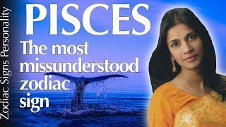 PISCES zodiac sign personality traits amp psychology according to astrology [upl. by Nereen]