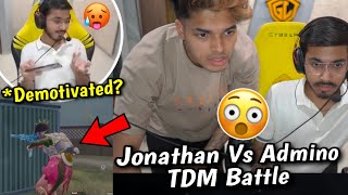 Jonathan Vs Admino Pure TDM Battle 😳 Demotivated🥵 [upl. by Darsey863]