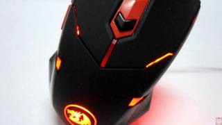 Redragon M601 CENTROPHORUS  USB Gaming mouse review [upl. by Sletten]