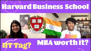 How to get into Harvard Business School from India  Meet Kriti Gupta [upl. by Ahtikal846]