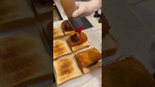 【TOKYO】Malushichi The ultrathick cutlet sandwiches are excellentshortsjapanesefood [upl. by Atnovart796]