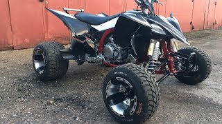 New Yamaha YFZ450R SE Raptor R6 Новый домкрат под технику [upl. by Romanas548]