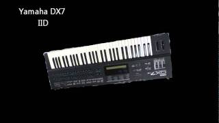 Yamaha DX7 IID Demo [upl. by Garson]