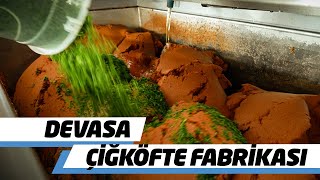 Çiğköftemin Ürünleri Nasıl Üretiliyor  Günde 10 Ton Bulgur 2 Ton Salça [upl. by Myles]