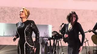 Rolling in the deep Adele January 25 2024 live at the Colosseum at Caesars Palace Las Vegas [upl. by Ynehteb]