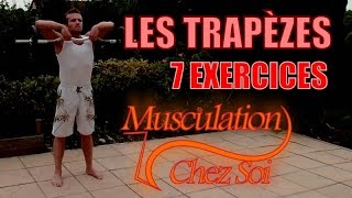 7 exercices trapèzes avec haltères et barre [upl. by Asiil968]