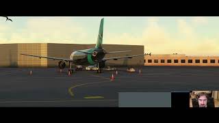 Fenix Airbus A320 flight from EGGW to EDDF  Playerbase on Newsky [upl. by Jaqitsch976]