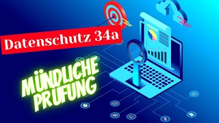 Sachkundeprüfung 34a Datenschutz  34a Mündliche Prüfung [upl. by Aekal814]