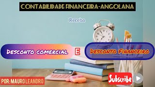 Desconto comercial e Financeiro no RazãoContabilidade financeira [upl. by Firmin]