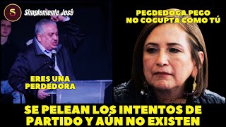 Xóchitl Gálvez y Guadalupe Acosta Naranjo compiten por crear al partido que destruya al PRIAN [upl. by Karolina]