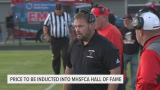 Beldings Monty Price to be inducted into the MHSFCA Hall of Fame [upl. by Aymer]