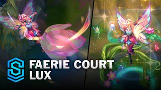 Faerie Court Lux Skin Spotlight  PreRelease  PBE Preview  League of Legends [upl. by Euqinitram37]