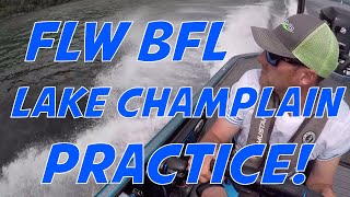 Lake Champlain Bass Fishing FLW BFL out of Ticonderoga NY [upl. by Brader229]