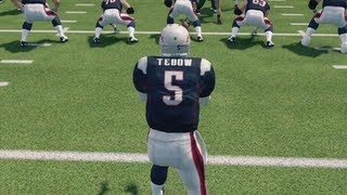 Madden 25 Online Gameplay  Tebow Time Patriots Style [upl. by Matthew]