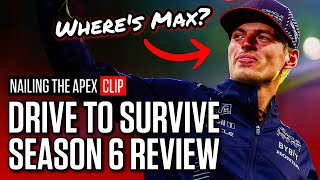 Drive to Survive season 6 review  Nailing The Apex Clip [upl. by Arvad]