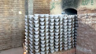 Making a Clay Pottery Bowl on the Wheel [upl. by Anamor962]