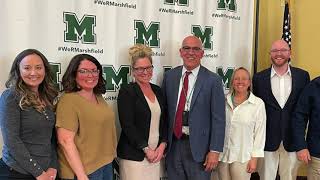 MCN  Marshfield hires a new High School Principal [upl. by Zorine793]