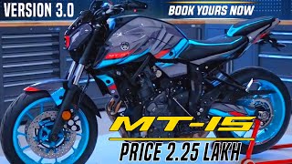 2024 Yamaha MT15 V3 Updated model Launched In India ✅New Features mt15 amp DesignYamaha Mt15 2024 [upl. by Wootan]