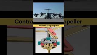 Counter Rotating Propeller 🔃 aircraft propeller cad 3ddesign animation solidworks airplane [upl. by Mitman196]