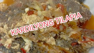 LETS COOK ♏⭐ SATISFYING KARDILYONG TILAPIA [upl. by Ennaeiluj]