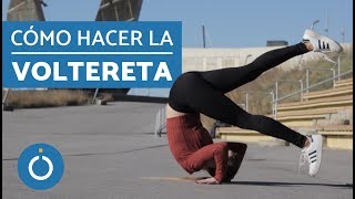 COMO HACER la VOLTERETA  Tutorial de GIMNASIA ACROBATICA [upl. by Ainotna]