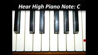 Hear Piano Note  Highest C [upl. by Initirb]