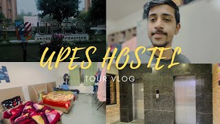 UPES Hostel Tour Vlog  UPES Dehradun [upl. by Eener]