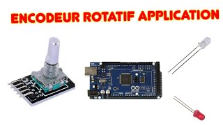 ENCODEUR ROTATIF AVEC ARDUINO APPLICATIONS [upl. by Aunson]